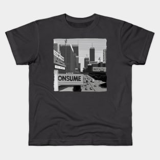 They Live Illustration by Burro Kids T-Shirt